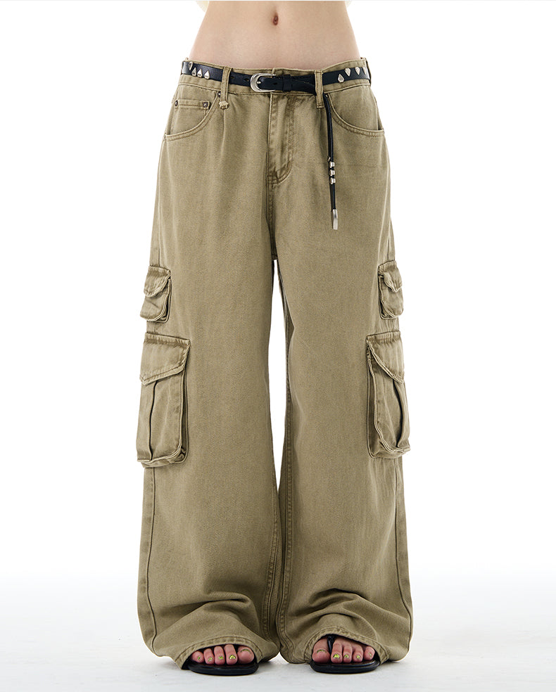 MADWITCH MULTI-POCKET CARGO PANTS #CK3397