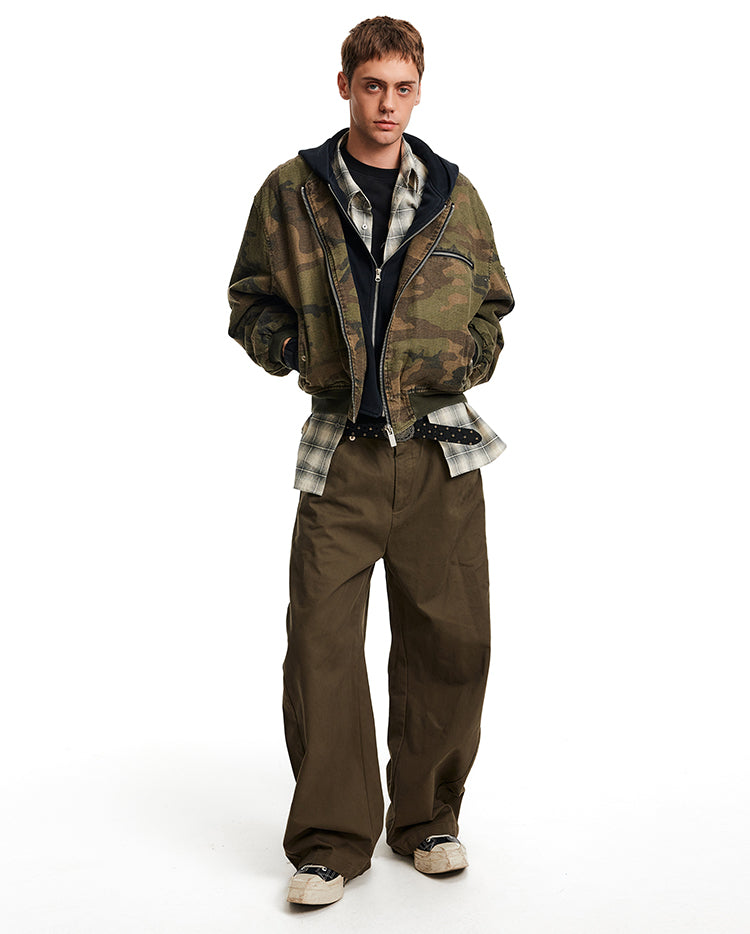 MADWITCH FAUX CAMO JACKET #AW25093