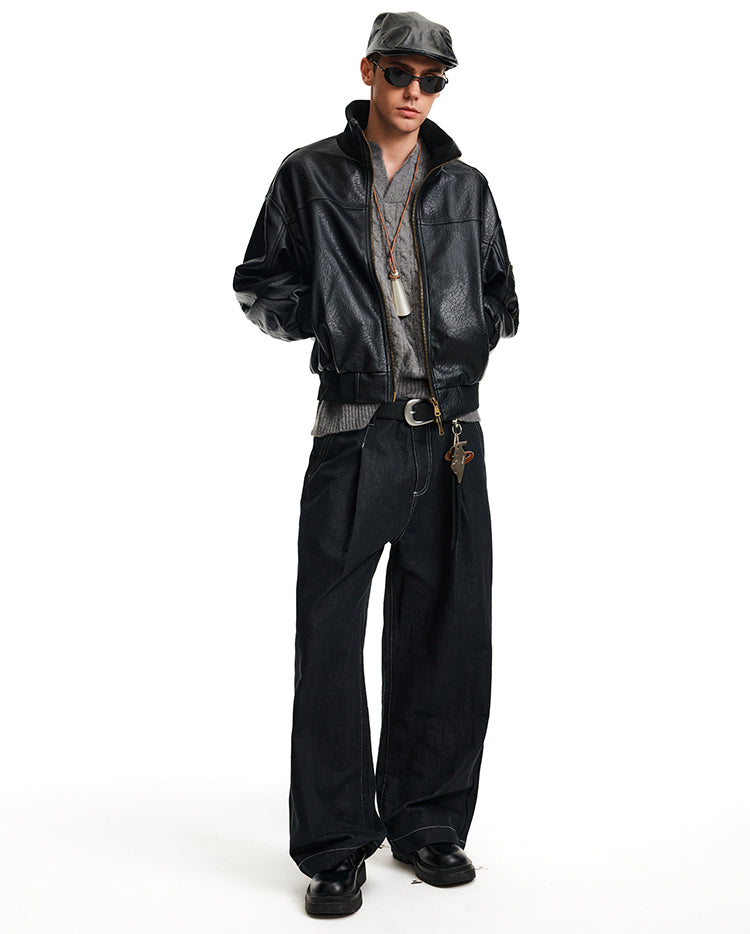 MADWITCH PATINA BOMBER COAT #256093