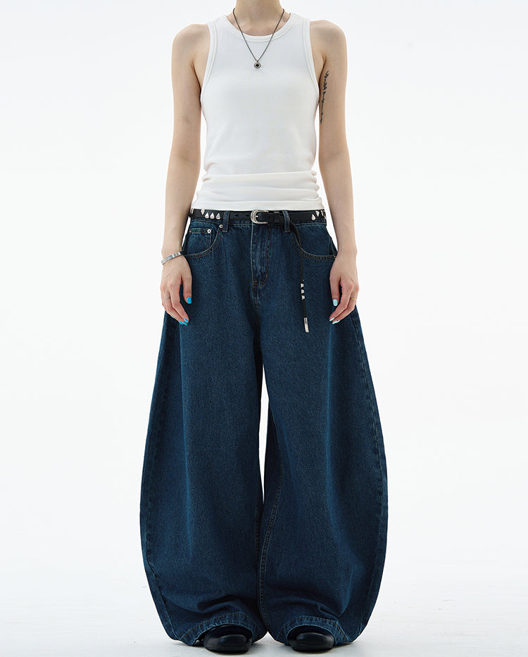 MADWITCH VERSATILE WIDE LEG JEANS #G6875