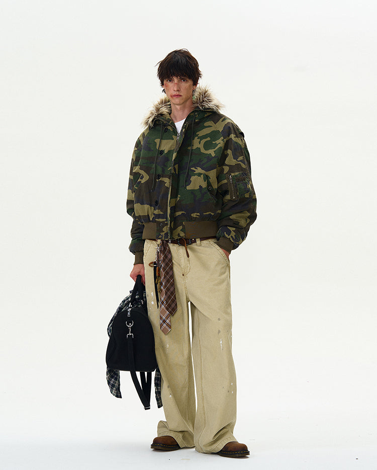 MADWITCH VINTAGE CAMO JACKET #WL4447
