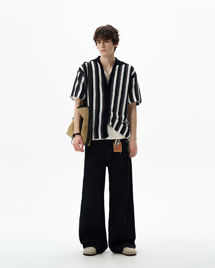 MADWITCH CROCHET KNIT TSHIRT #MFY222