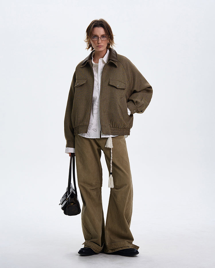 MADWITCH OLD MONEY DOUBLE-COLLAR JACKET #990503