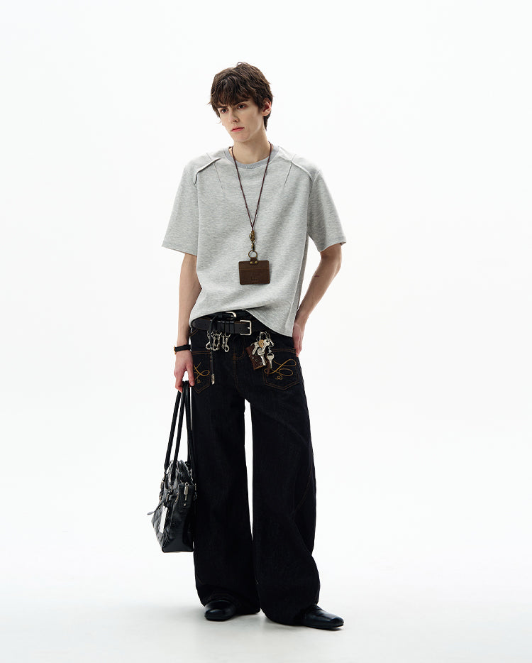 MADWITCH OVERSIZED COTTON TSHIRT #H29