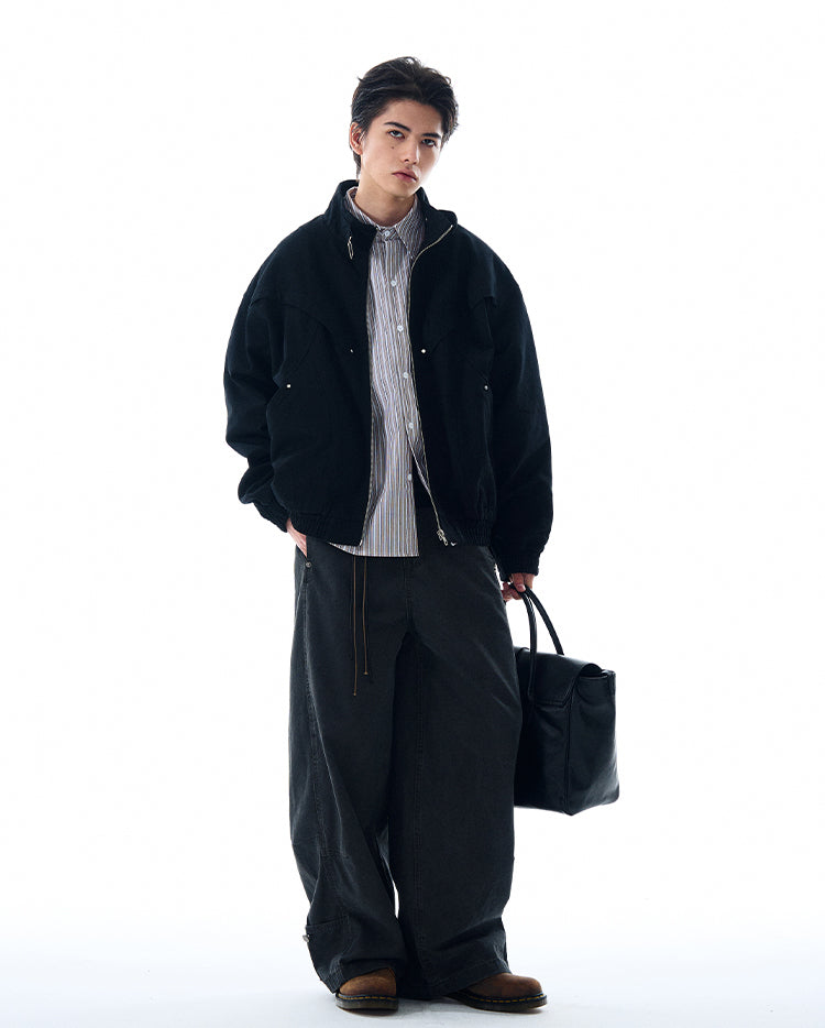 MADWITCH DECONSTRUCTED WORKWEAR JACKET #BE23