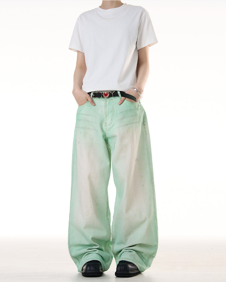 MADWITCH WASHED GRADIENT JEANS #CK9582
