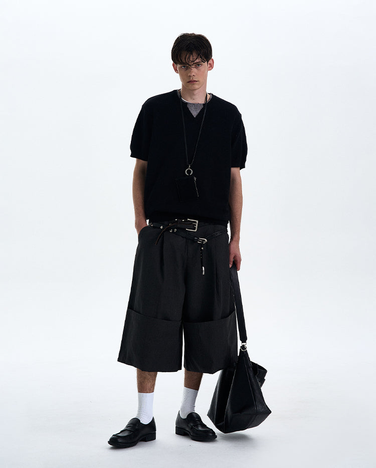 MADWITCH CLEANFIT V-NECK SHORT SLEEVE TEE #RS8358