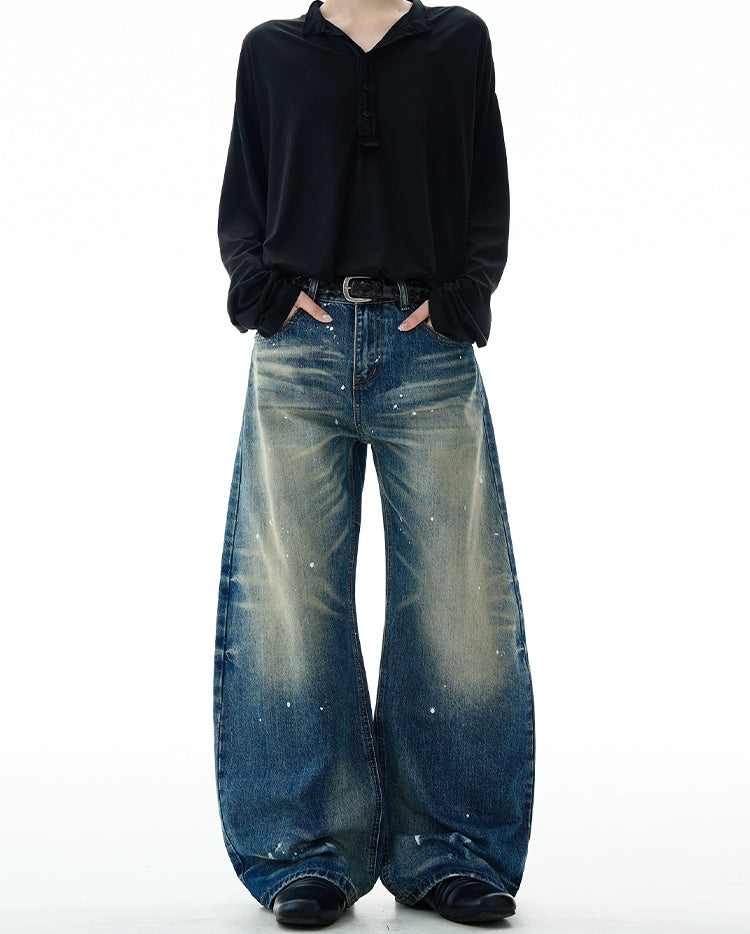 MADWITCH STREET BAGGY JEANS #G6866