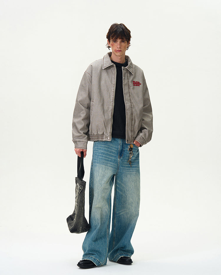 MADWITCH WASHED VINTAGE JACKET #BM295