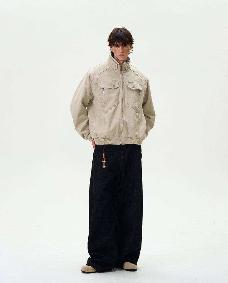 MADWITCH FLEECE-LINED UTILITY JACKET #880062