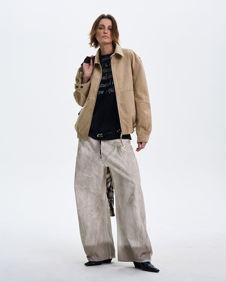 MADWITCH OLD MONEY STYLE PLUSH JACKET #L810