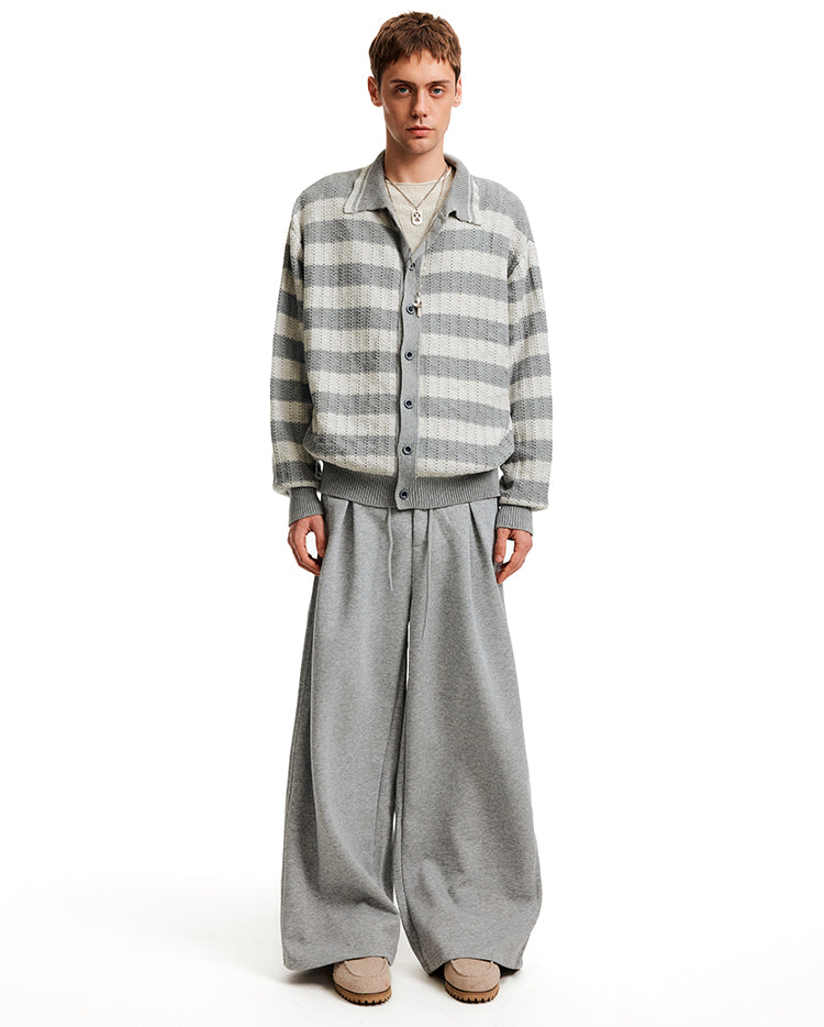 MADWITCH STRIPE LAZY CARDIGAN #68966