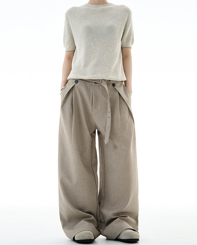 MADWITCH UNISEX WIDE LEG CASUAL DRESS PANTS #N1665