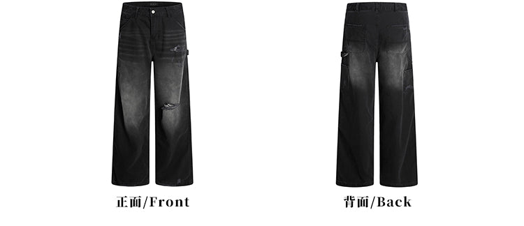 MADWITCH OMBRÉ WASH DENIM PANTS #CK3535