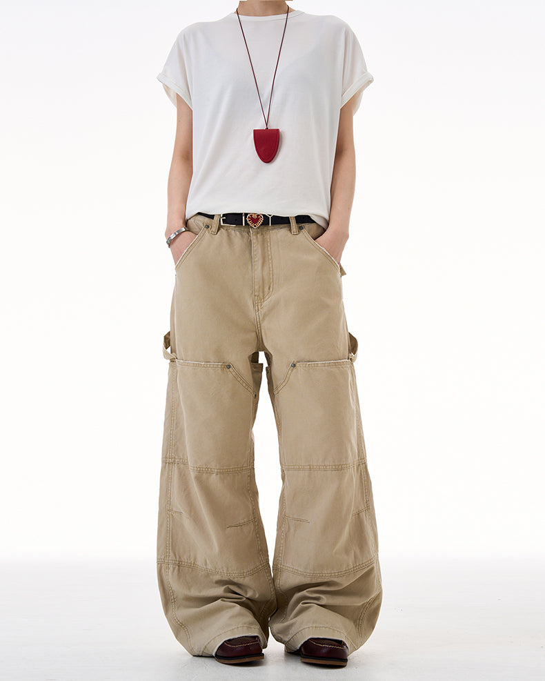 MADWITCH PATCHWORK LUMBERJACK PANTS #HK3552