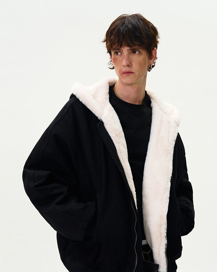 MADWITCH FLEECE-LINED WARM PADDED JACKET #M24279