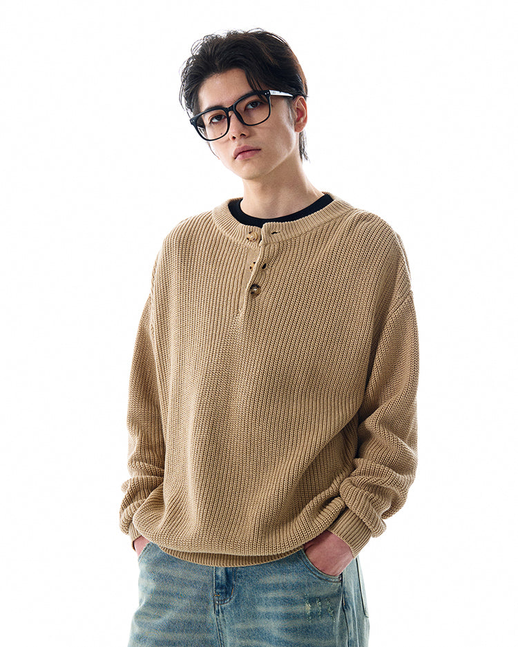 MADWITCH LOOSE KNIT SWEATER #MFY213