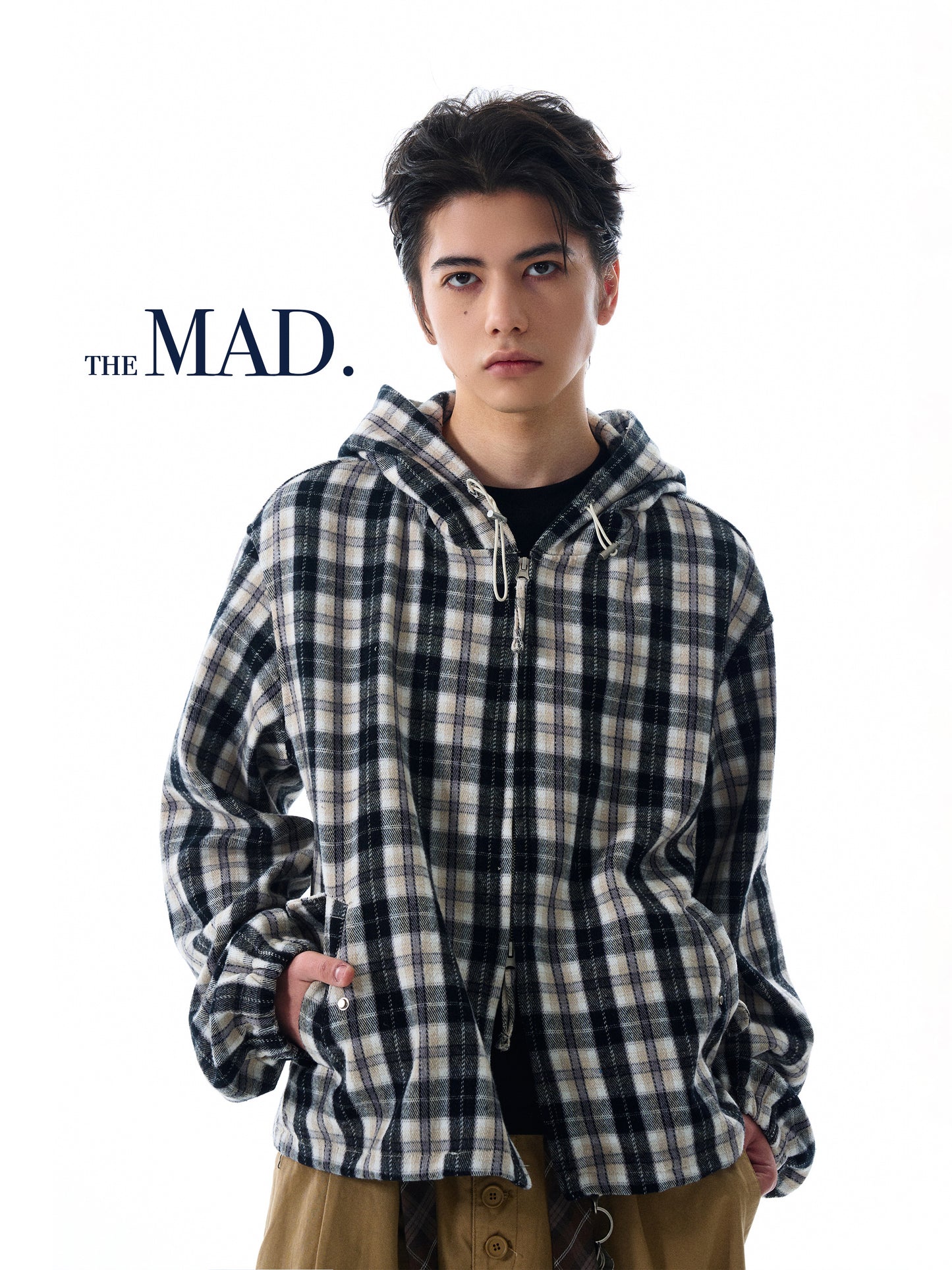 MADWITCH BOXY HOODED JACKET #RW148