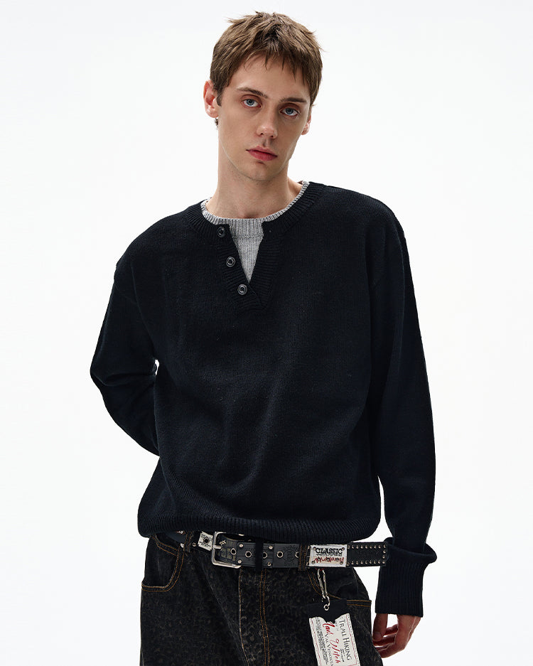 MADWITCH UNISEX KNITTED SWEATER #RM21