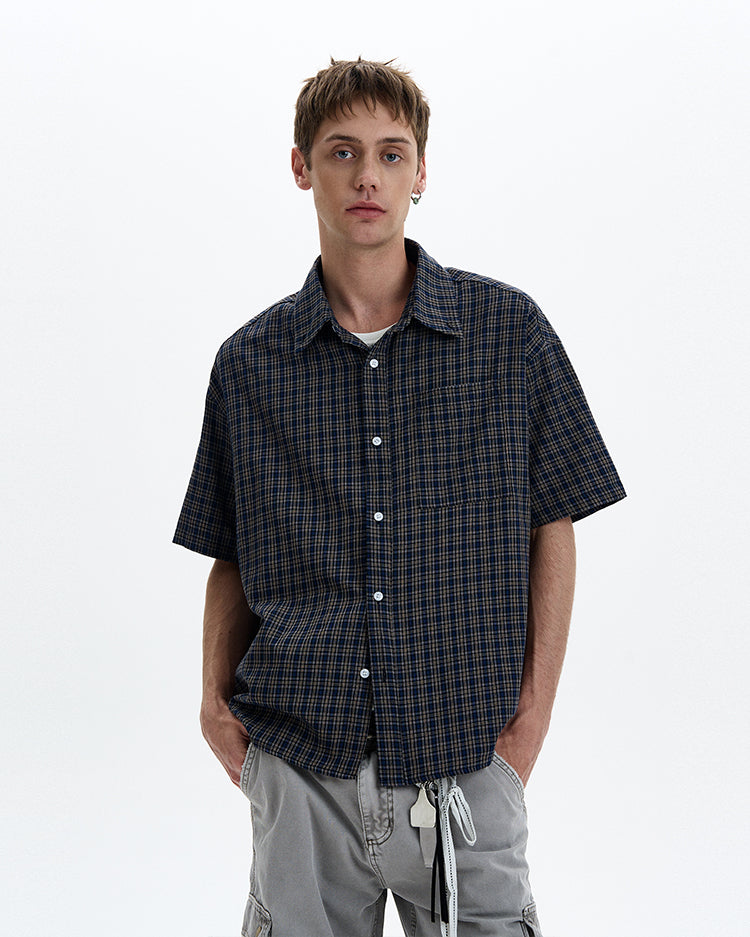 MADWITCH CONTRAST COLLAR SHIRT #CR230/CR232