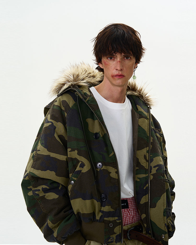 MADWITCH VINTAGE CAMO JACKET #WL4447