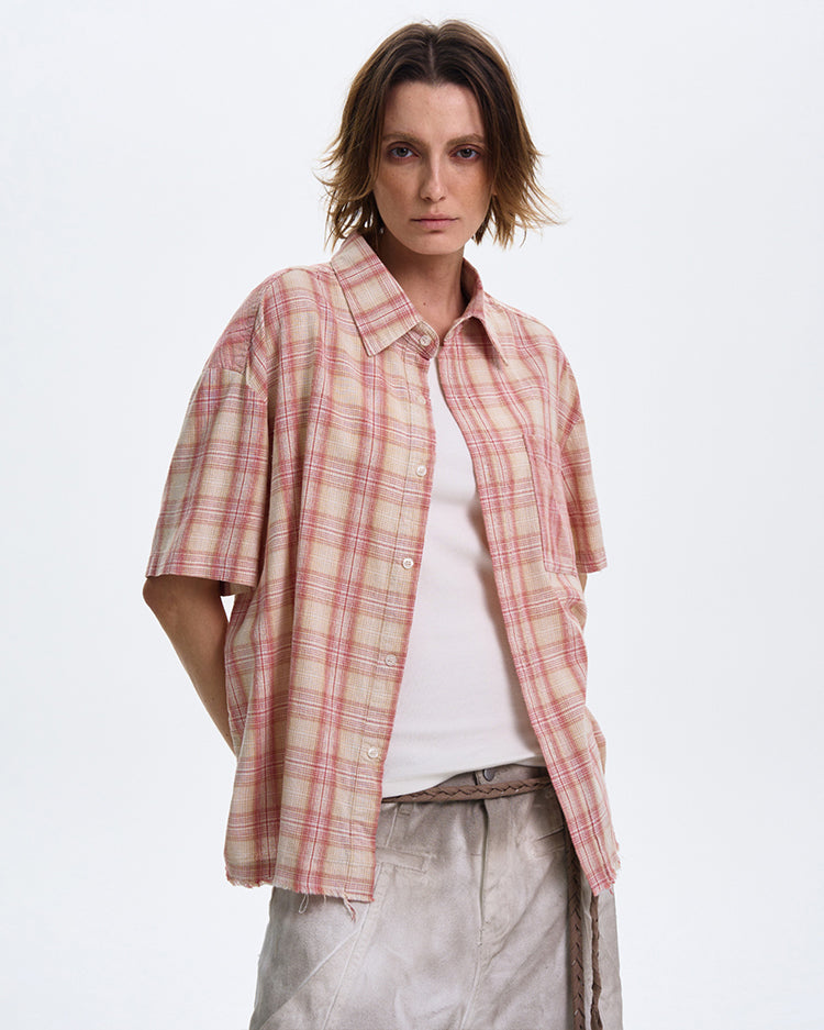 MADWITCH VINTAGE SHORT-SLEEVE SHIRT #C007