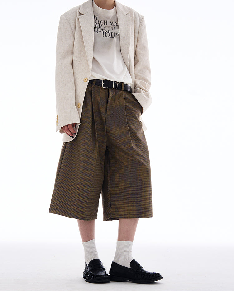 MADWITCH VINTAGE OLD MONEY STYLE SHORTS #L803