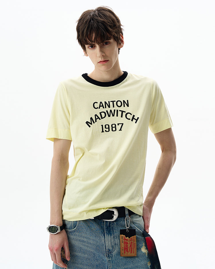 MADWITCH CREW NECK DROP SHOULDER TEE #MD4198