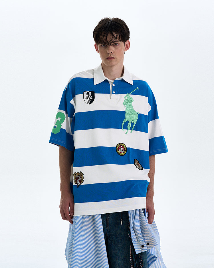 MADWITCH FUN EMBROIDERED SHORT SLEEVE TEE #MD4191