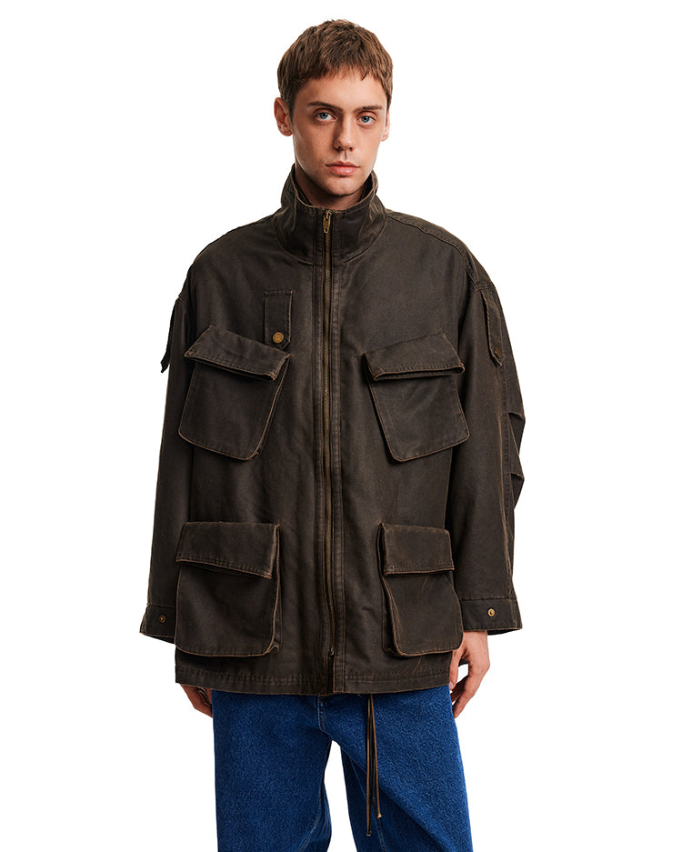 MADWITCH UTILITY LONG JACKET #AW25146