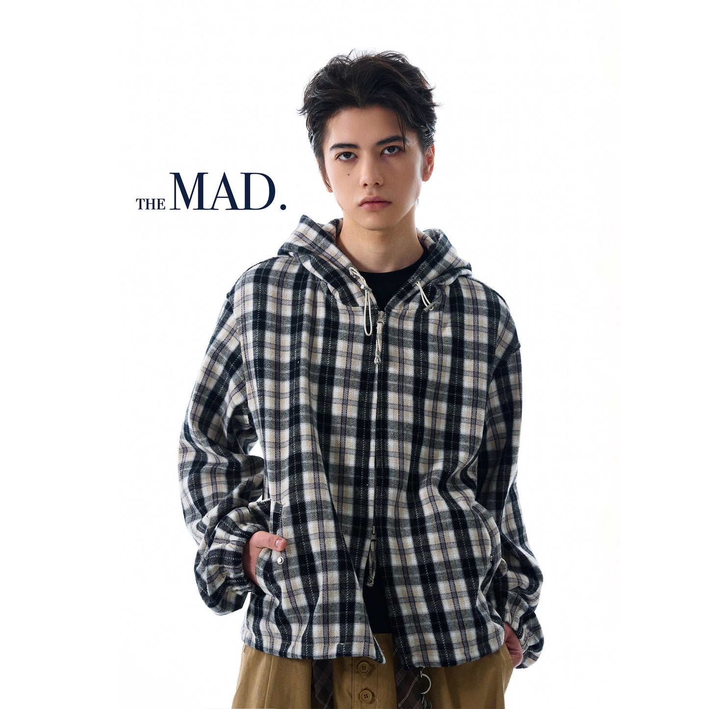 MADWITCH BOXY HOODED JACKET #RW148