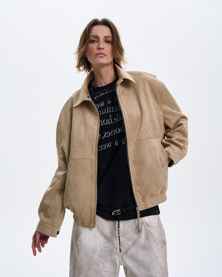 MADWITCH OLD MONEY STYLE PLUSH JACKET #L810