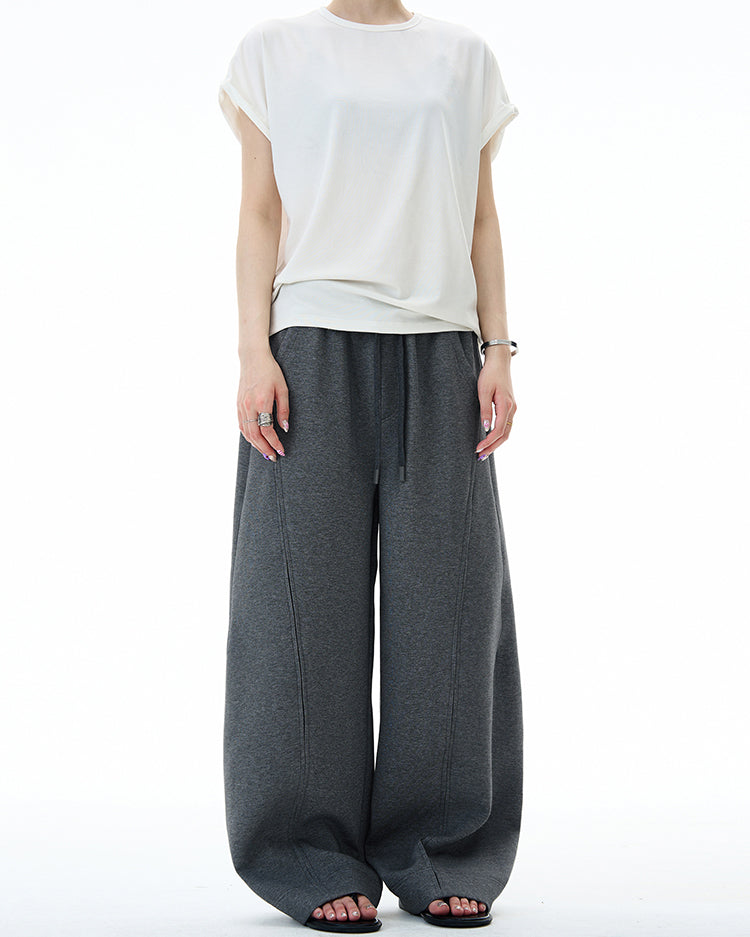 MADWITCH UNISEX DRAPEY STRUCTURED CASUAL PANTS #BNK171