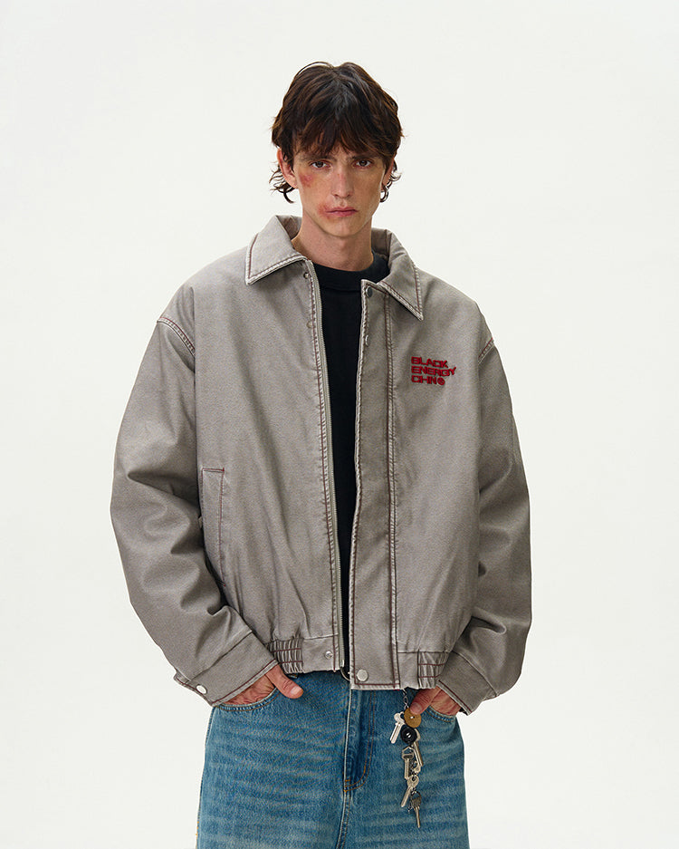 MADWITCH WASHED VINTAGE JACKET #BM295