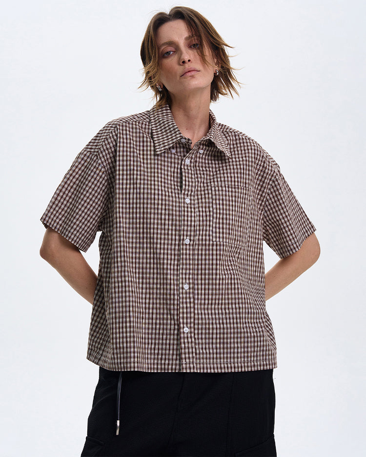 MADWITCH OLD MONEY STYLE SHORT-SLEEVE SHIRT #CR215