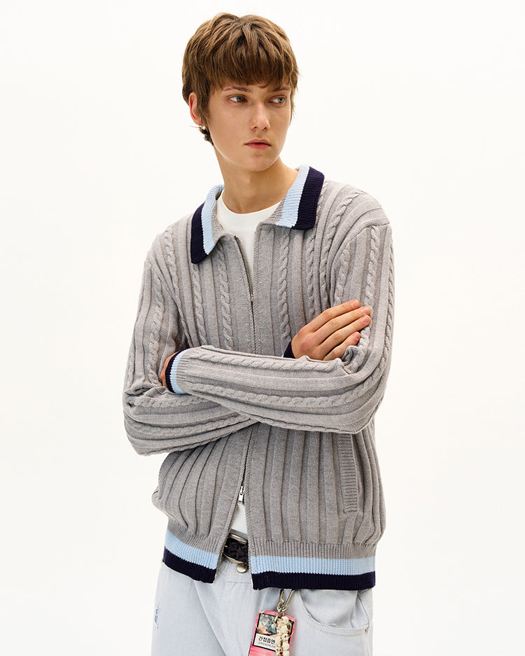MADWITCH UNISEX KNIT CARDIGAN SWEATER #AK064
