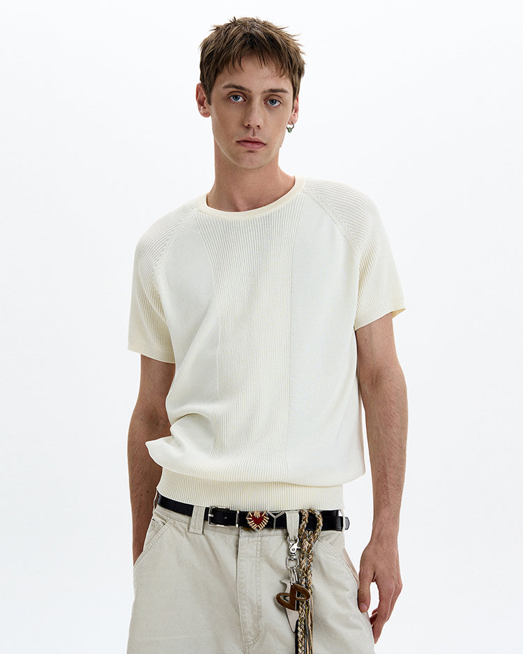 MADWIT OLD MONEY KNIT TEE #DD3330