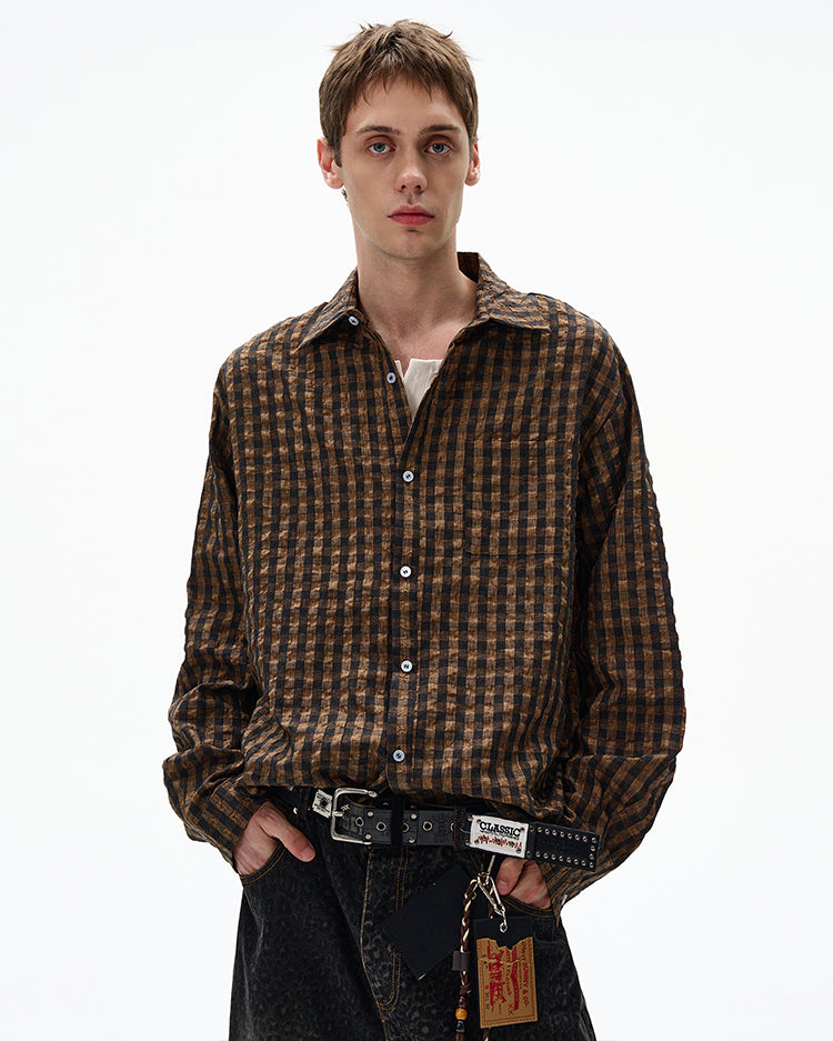 MADWITCH UNISEX BUBBLE GAUZE SHIRT #CR6237