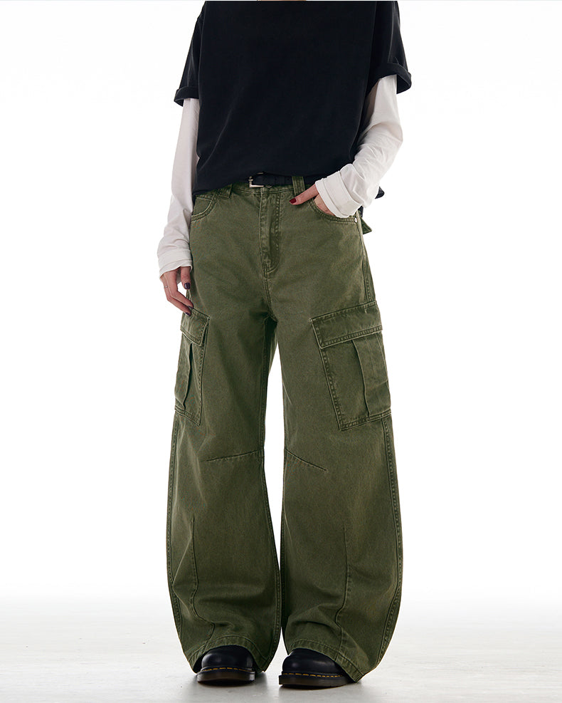 MADWITCH BAGGY VINTAGE CARGO PANTS #A605