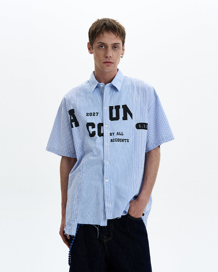 MADWIT RAW EDGE SHIRT #SS328