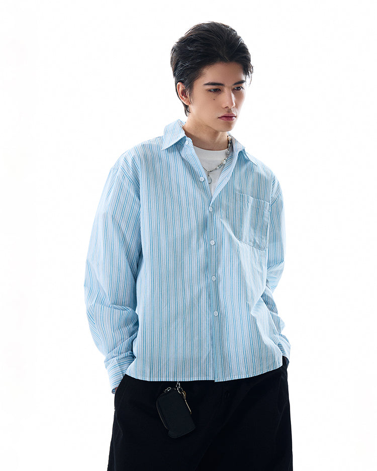 MADWITCH CLEANFIT STRIPED SHIRT #RC158