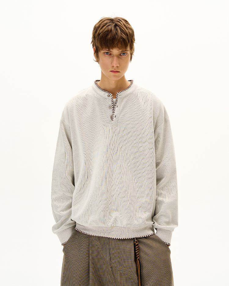 MADWITCH UNISEX RELAXED FIT CASUAL LONG SLEEVE #C258Q25