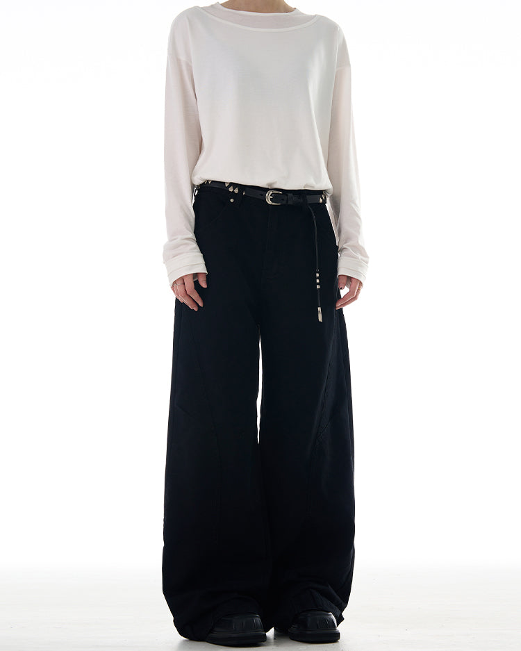 MADWITCH INVERTED DESIGN CARGO PANTS #AB1024