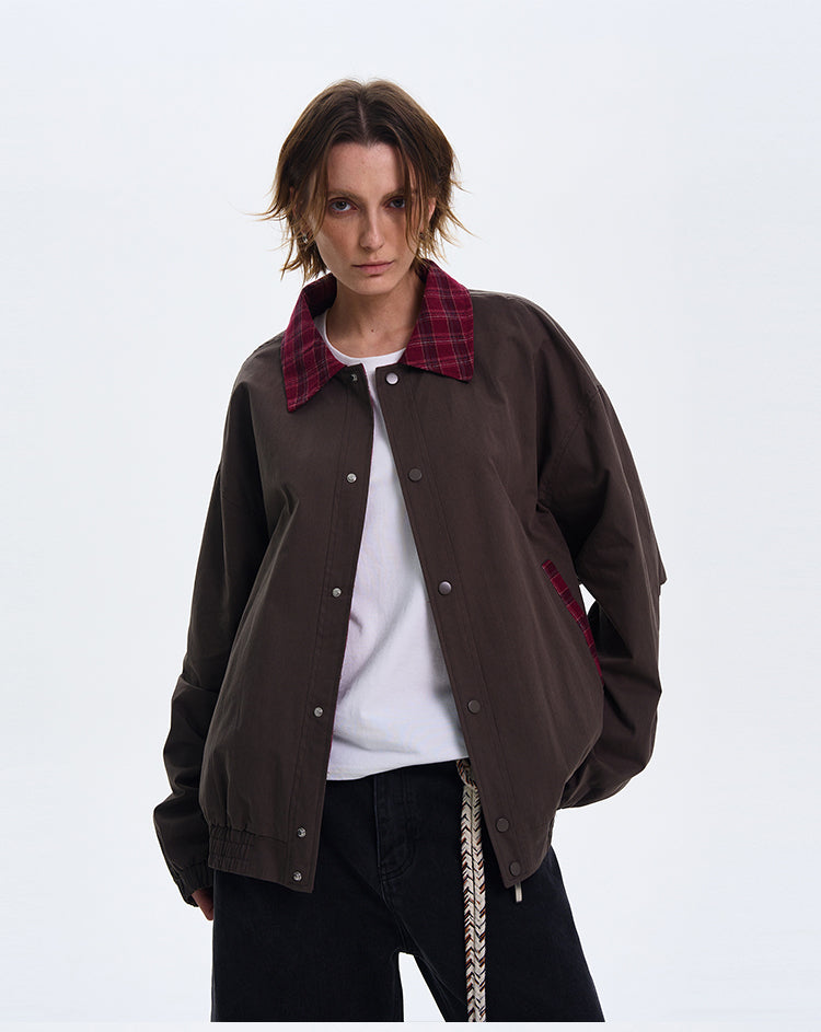 MADWITCH PLAID WORKWEAR JACKET #N1353