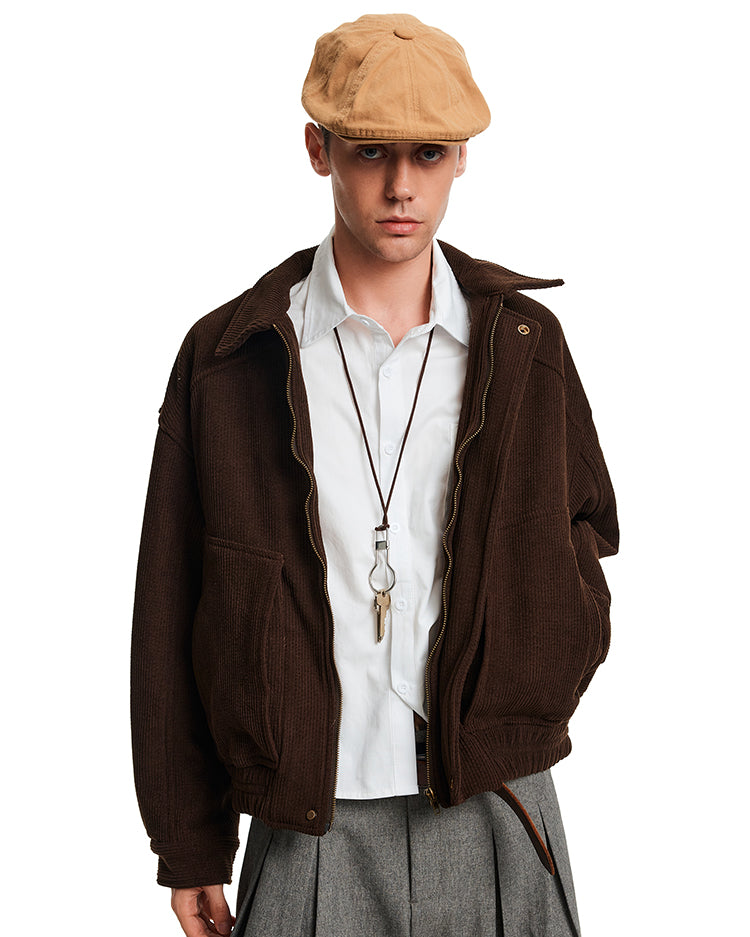 MADWITCH CORD STRIPE JACKET #AW25102