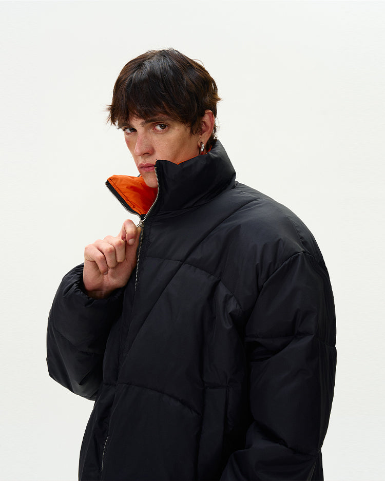 MADWITCH STAND COLLAR WARM PADDED JACKET #MY8895