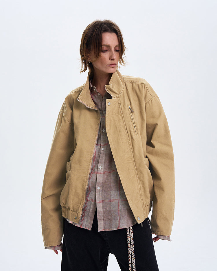 MADWITCH CROPPED AIR FORCE JACKET #171-1