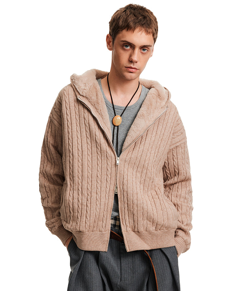 MADWITCH TWIST SHEAR COAT #MF3395
