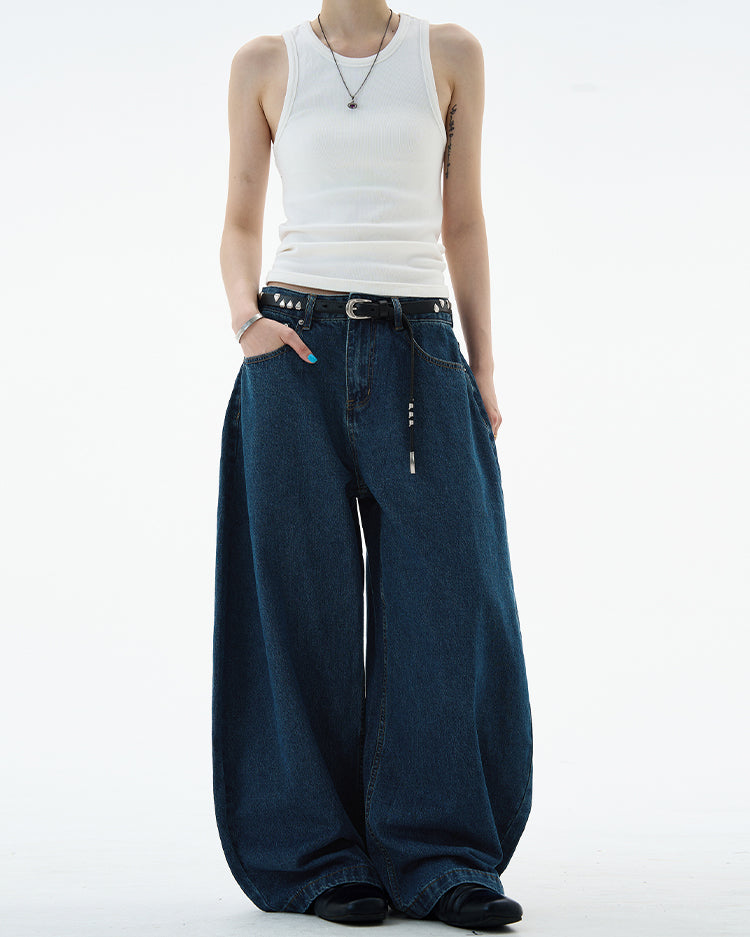 MADWITCH VERSATILE WIDE LEG JEANS #G6875