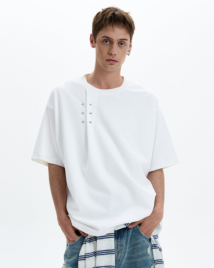 MADWITCH LOOSE FIT CASUAL T-SHIRT #880218